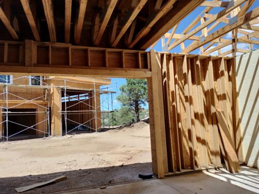 Before — New Build Garage Door Installation with Premium Openers
