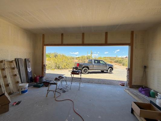 Before — New Garage Door Installation with Dual Motors