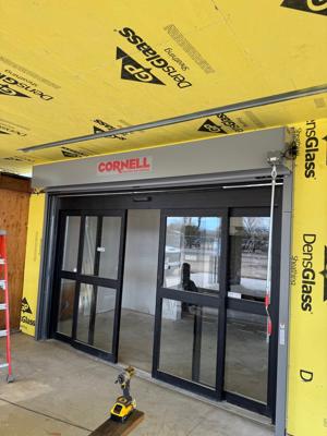 Commercial Coiling Door Installation for Food Distribution Center