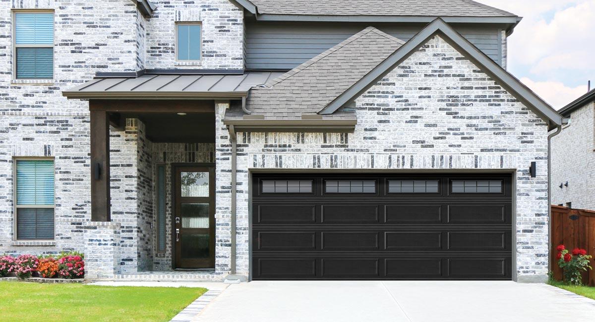 Model 9100 — Classic Steel (R-9.0) garage door