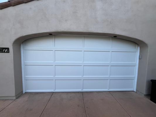 Two-Door Garage Door Replacement with Insulated Panels