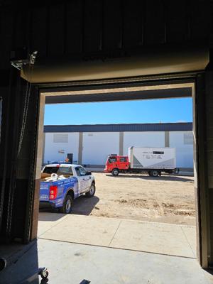 After — Commercial Coiling Door Installation for Shooting Range