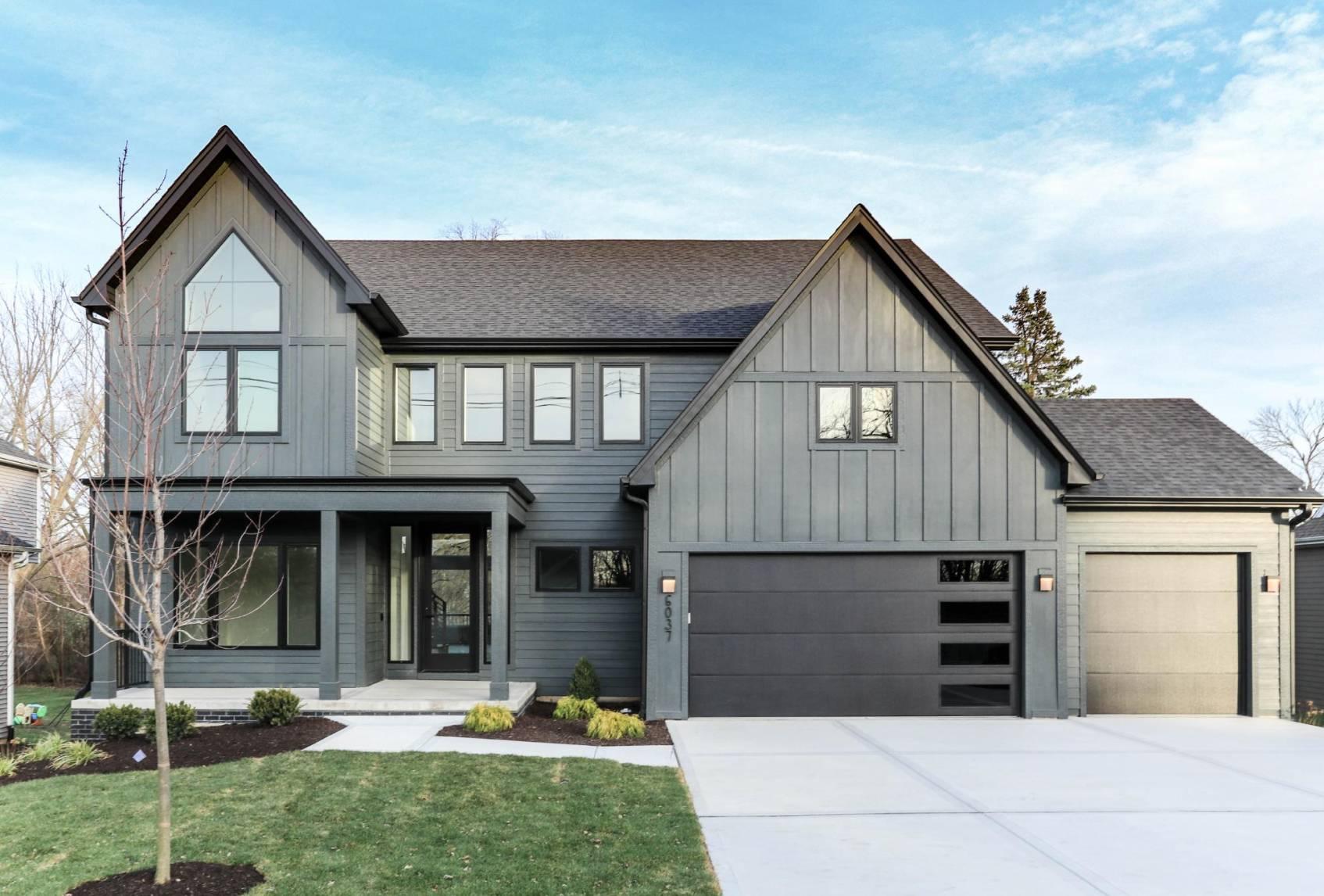Skyline Flush — Contemporary Collection garage door