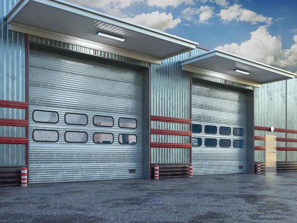 Sectional Roll-Up Doors vs Roll-Up Garage Doors - On Track Garage Door Service