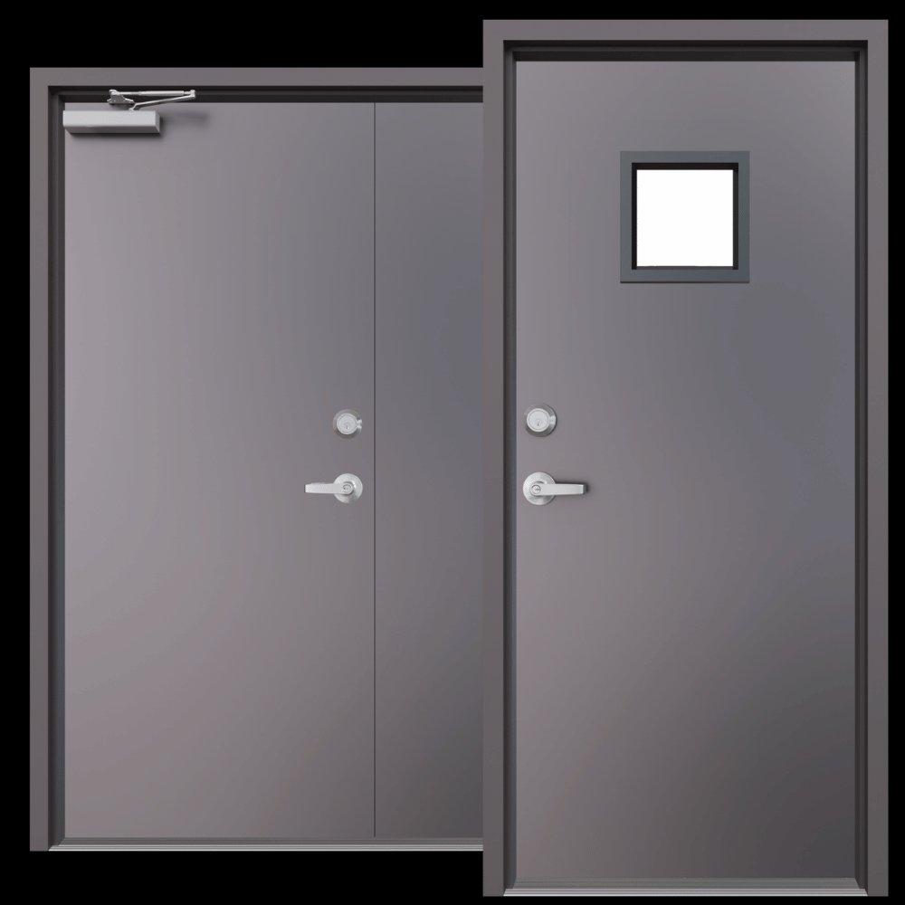 Heavy-Duty Exterior garage door