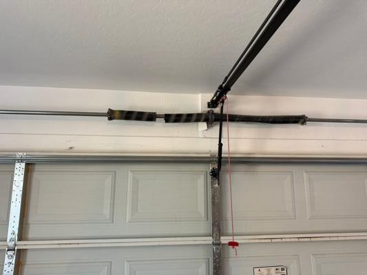 Before — Garage Door Sensor Repair & 17-Point Maintenance Service