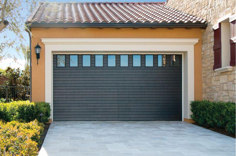 Model 9800 — Fiberglass (R-7.6) garage door
