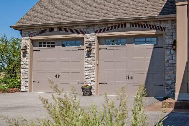 Stamped Carriage House — Timeless Collection garage door