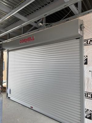 Commercial Coiling Door Installation for Food Distribution