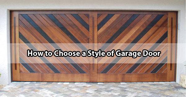 How to Choose a Style of Garage Door - On Track Garage Door Service