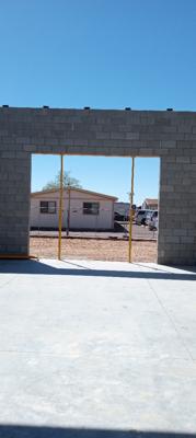 Before — Commercial Coiling Door Installation for K-9 Facility