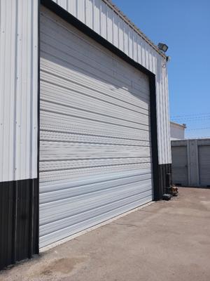 Commercial Garage Door Section & Cable Replacement