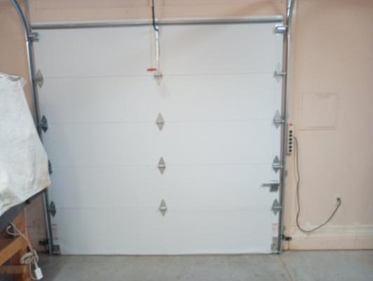 After — Single Car Garage Door Spring Replacement and Comprehensive Inspection