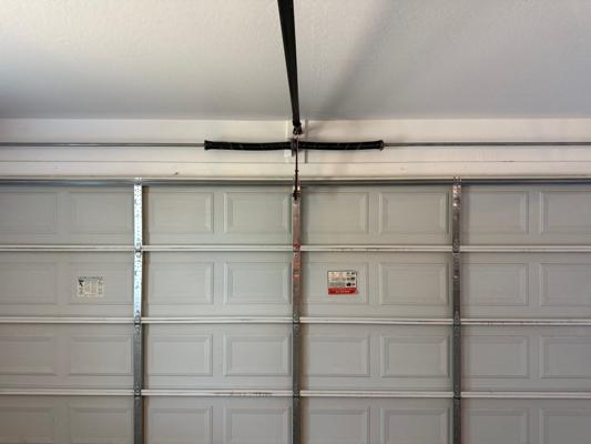 After — Garage Door Sensor Repair & 17-Point Maintenance Service