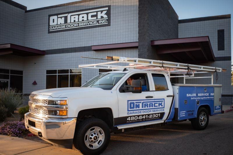 On Track service truck
