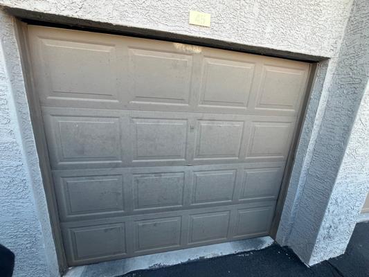 Garage Door Top Panel & Operator Repair for Apartment Complex
