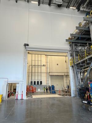 Commercial Coiling Door Installation - CBRE Green TVAC Phase 2