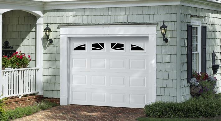 Lincoln Series — Mid-Range Carriage House garage door
