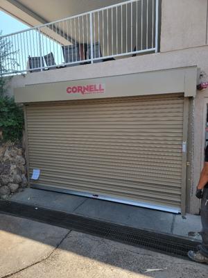 Commercial Coiling Door Installation for Golf Cart Storage