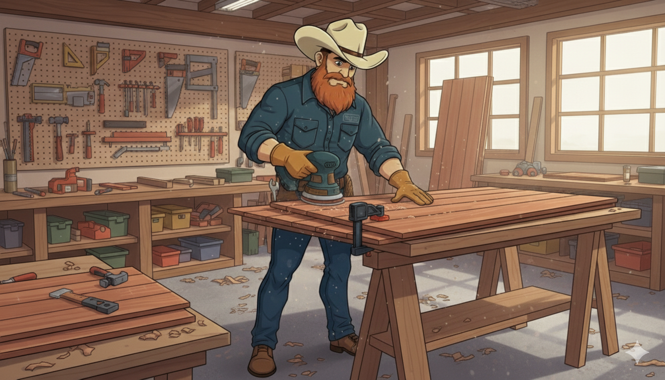 Custom wood garage door